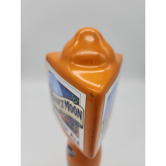 Blue Moon's Harvest Moon Pumpkin Ale Draft Beer Tap Tapper Bar Barware Seasonal - Picture 10 of 12